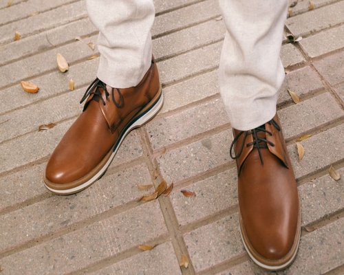 Zapatos cómodos listos para el trayecto diario en la ciudad
